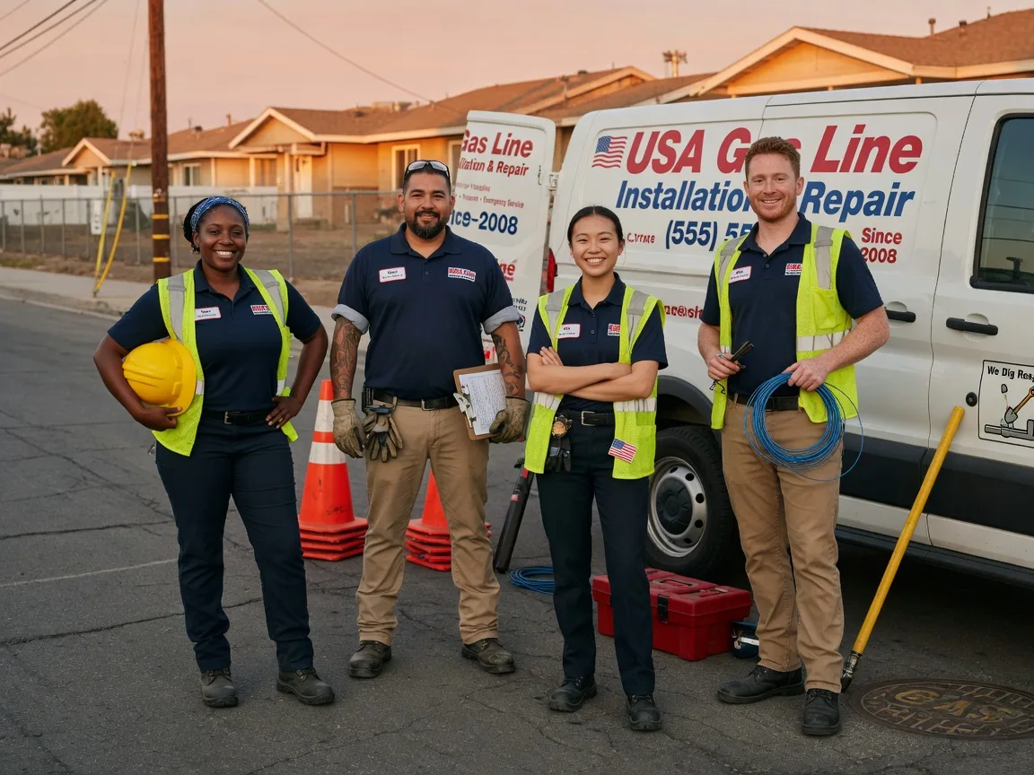 Gas Line Installation company in Jermyn, PA